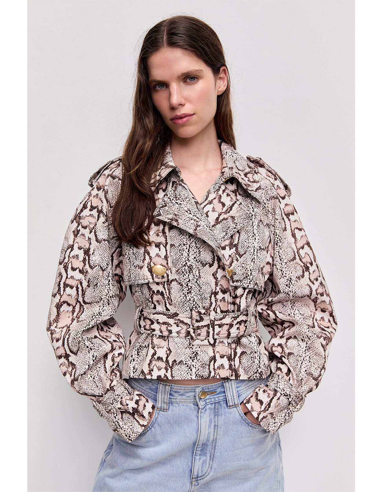 AjeWinn Cropped TrenchPrice $529.00$529.00 | David Jones (Australia & New Zealand)