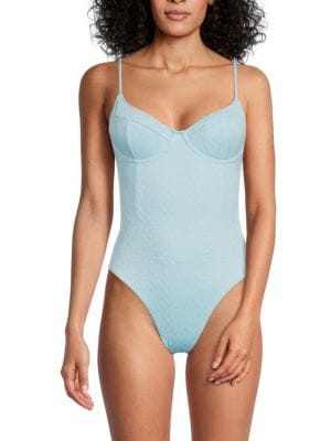 ​Demi Bustier Underwire One-Piece Swimsuit | Saks Fifth Avenue OFF 5TH