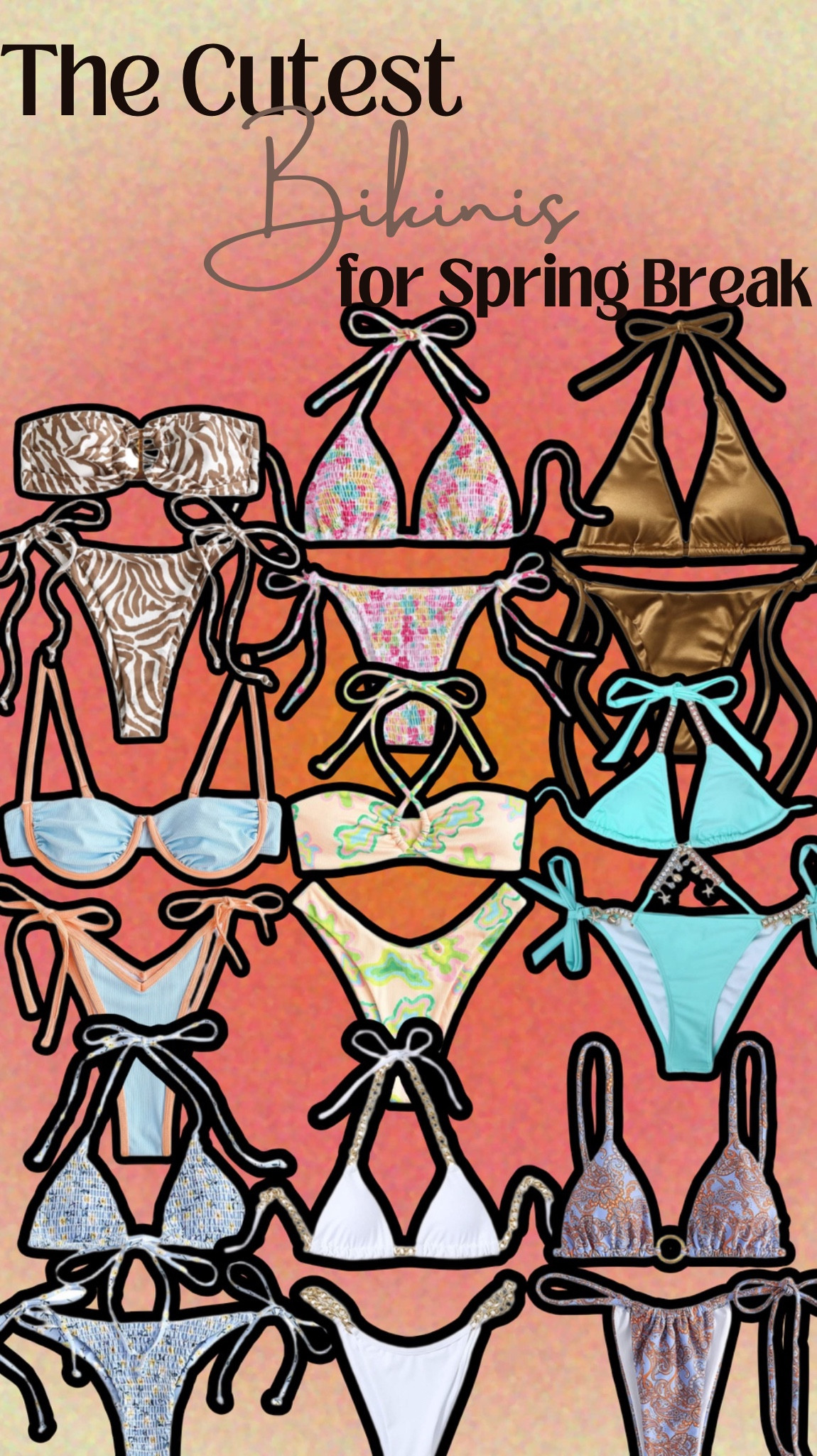 BIKINIS 💘💘💘
amazon. sale. bikinis. for summer. for spring break. 
#bikini #swimsuit #bathingsuit

#LTKSale #LTKswim #LTKunder50