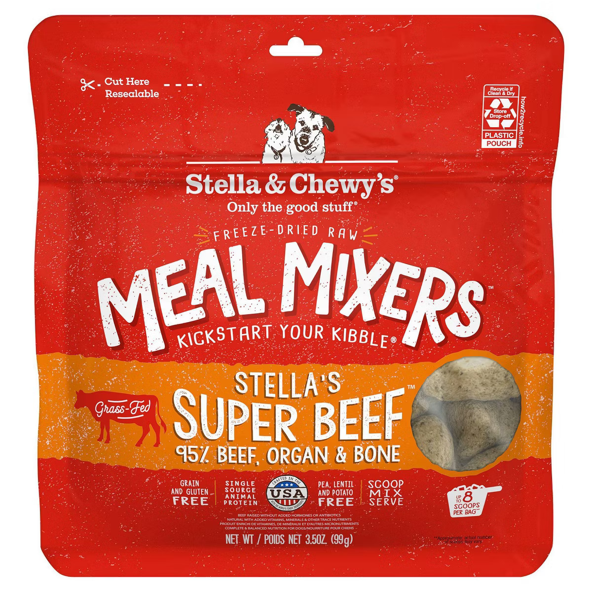 Stella & Chewy's Freeze-Dried Mixers Dry Dog Food | Target
