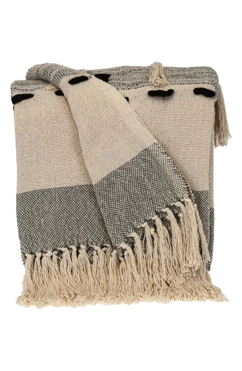 PARKLAND COLLECTION Inca Fringe Throw Blanket | Nordstromrack | Nordstrom Rack