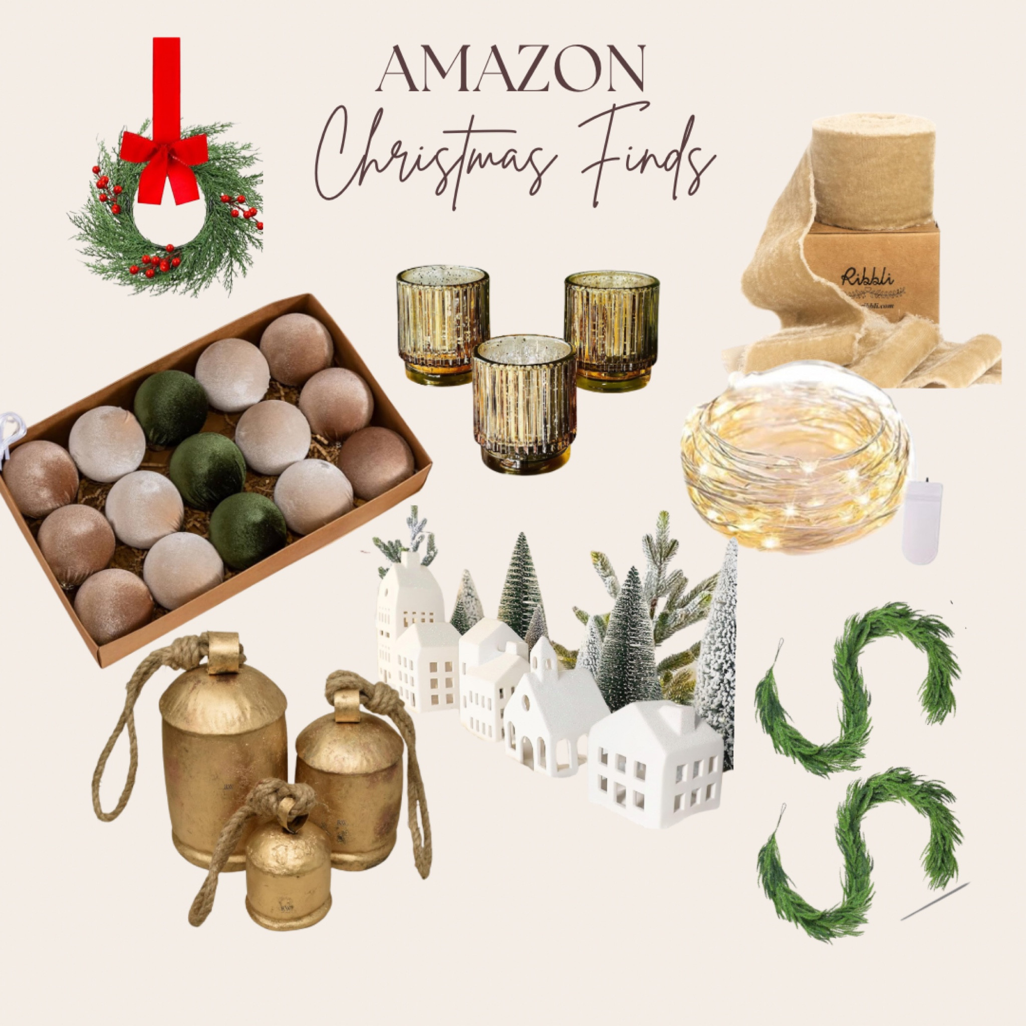 Ordered almost all of these! They are so good!

#christmasdecor #amazonchristmas #christmascenterpiece #fauxfloralsrrangement #Fauxstems #christmassrrangement #holidaystems #christmasstems #christmasvase#homedecorfinds #shopourhome #neutralhomestyle #timelesshome #timelesshomedecor #timelessdesign #attainablehome #affordablehomefinds #velvetornaments #christmasvillage #velvetribbon

#LTKSeasonal #LTKHome #LTKHoliday