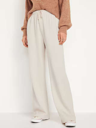 Extra High-Waisted Vintage Straight Lounge Sweatpants for Women | Old Navy (US)
