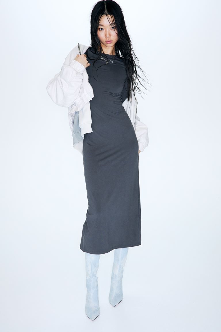 Jersey bodycon maxi dress | H&M (UK, MY, IN, SG, PH, TW, HK)