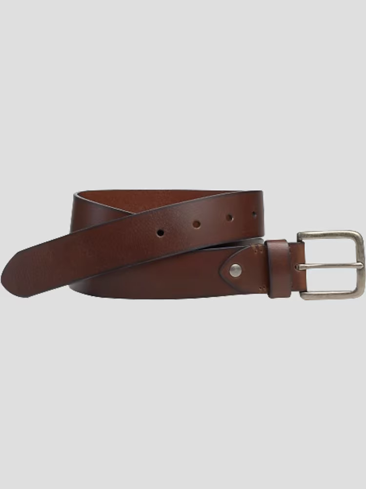 Johnston & Murphy Minimalist Leather Belt | Belts | Men's Wearhouse | The Men's Wearhouse