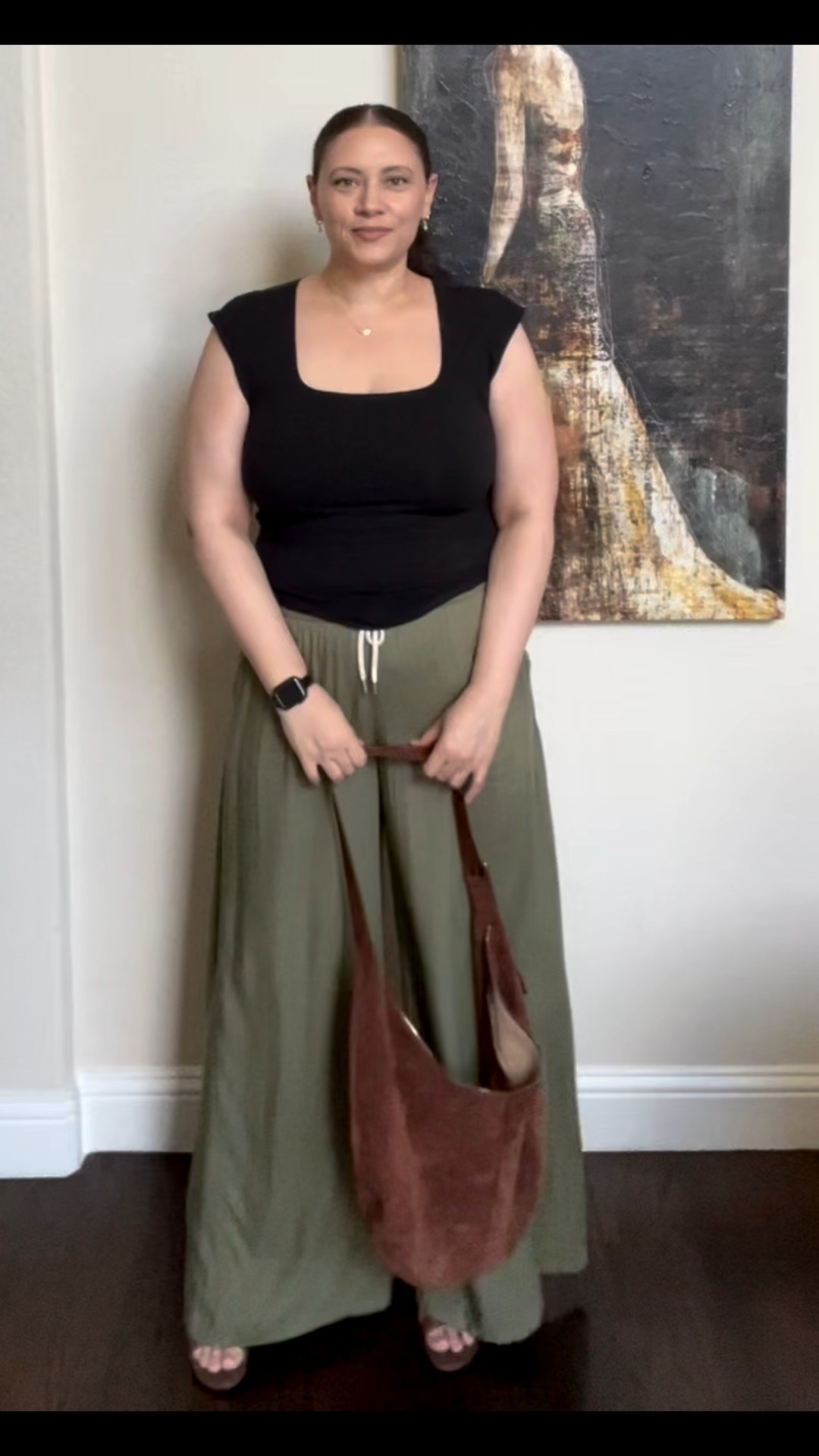 Late summer look.

I will buy these pants in another color. They are so good! And this bag is an absolute must have.

Pants: large
Top: large

#LTKSaleAlert #LTKxMadewell #LTKMidsize