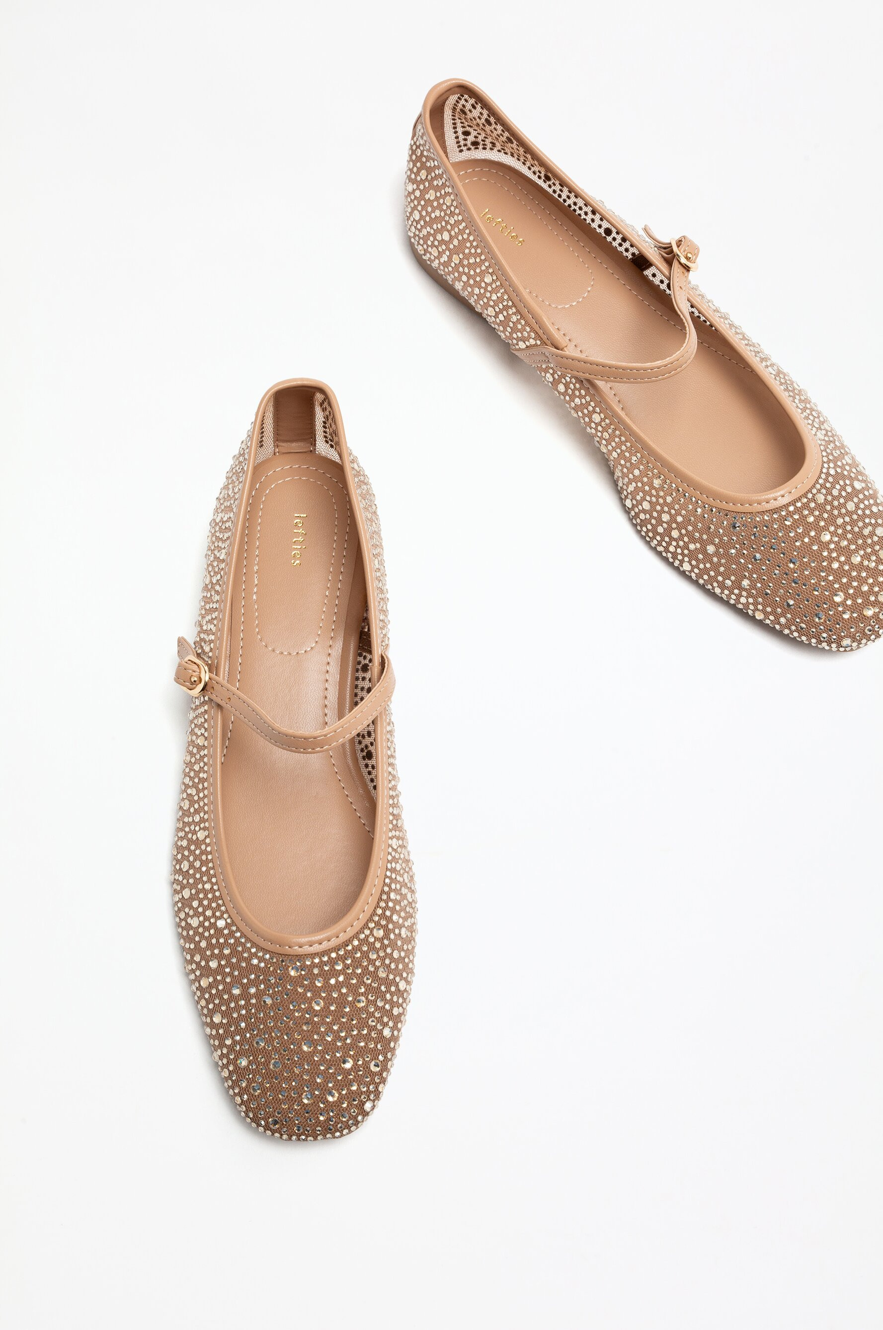 Bailarina brillos - Sandalias - ZAPATOS - Mujer - | Lefties  ESPAÑA | Lefties ES