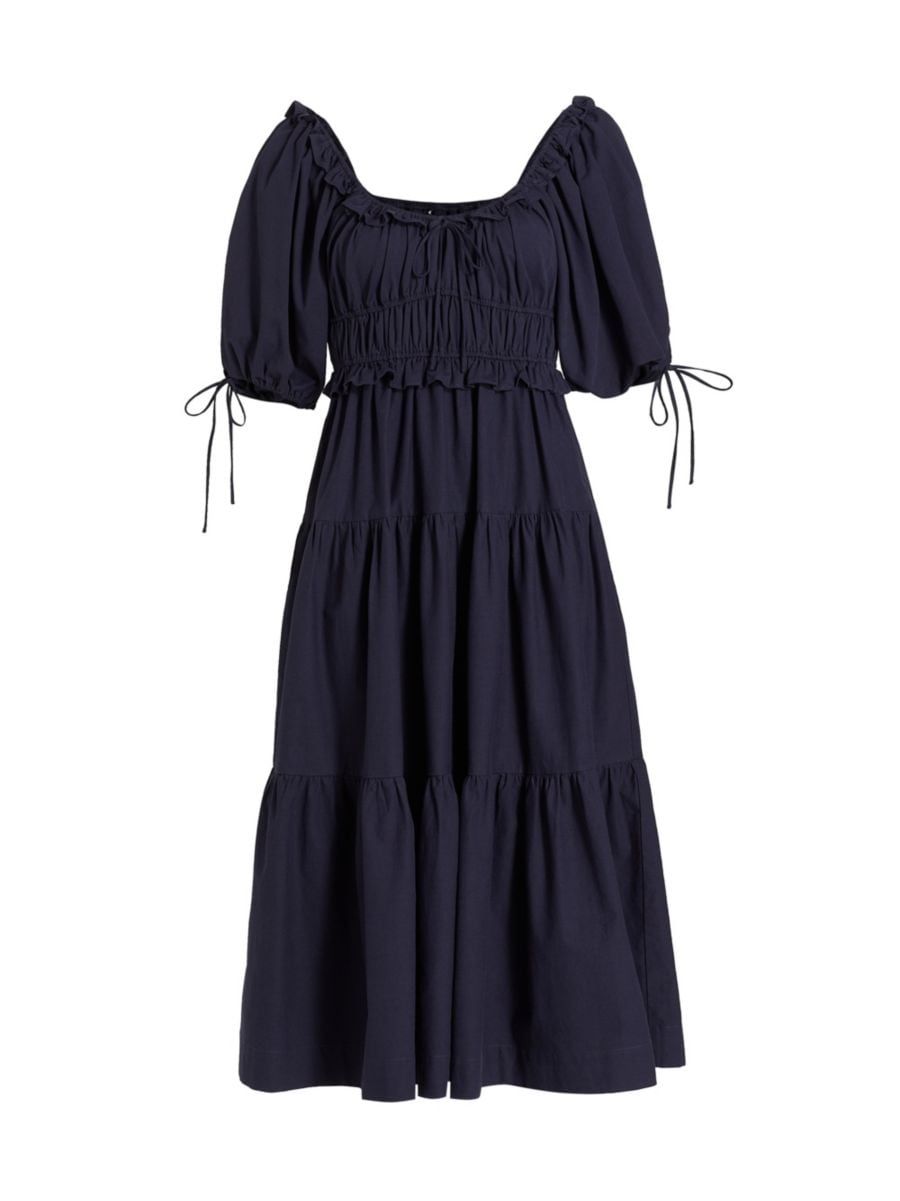 EN SAISON Brielle Tiered Midi-Dress | Saks Fifth Avenue