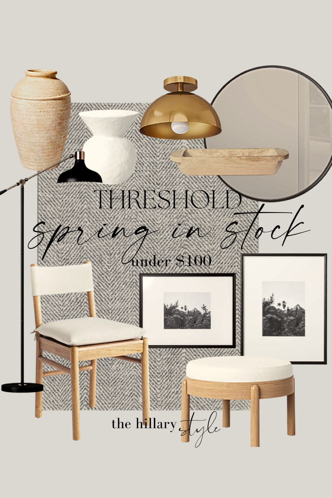 Threshold Spring In Stock: 
Under $100 

Anything Threshold by Studio McGee sells out quick at Target! 

Target, Target Threshold, Studio McGee, Target Under $100, Home Decor, Decor, Modern Home, Modern Hime Decor, Organic Modern, Spring, Spring Decor, Affordable Decor, Threshold Studio McGee, Woven Basket, Matted Frame, Natural Wood Decor, Throw Pillows, Faux Plant, Eucalyptus, Marble Decor, Japandi Decor, Vase, Bowl, Candleholder, Table Lamp, Japandi Home, Scandinavian Home, Under $100, Floor Lamp, Mirror, Ceiling Light, Gild Accents, Ottoman, Dining Chair, End Table, Black Accents

#LTKhome #LTKFind #LTKunder100