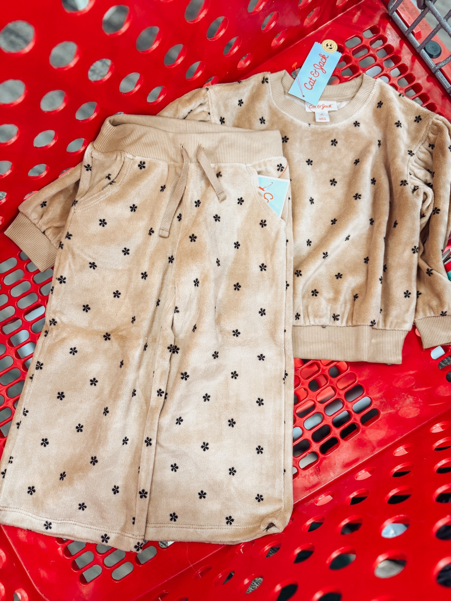 cat & Jack velvet toddler sets✨🤎 so cute and on sale!! 

#LTKmomlife #LTKKids #LTKootd