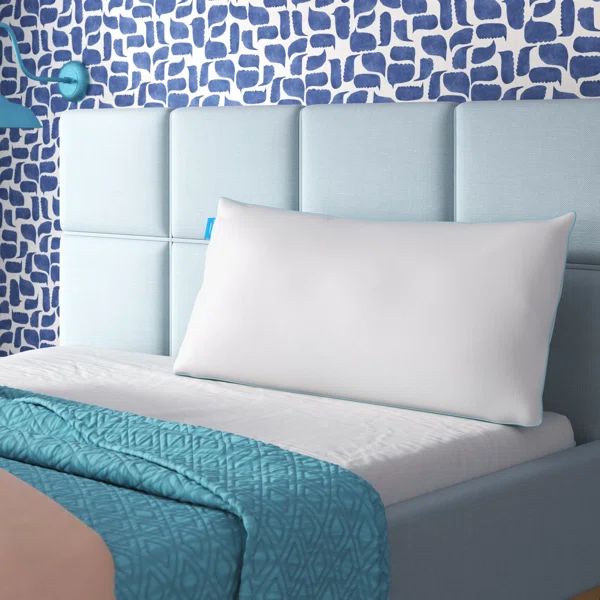 Wayfair Sleep™ Encased Cooling Shredded Memory Foam Medium Support Pillow | Wayfair North America