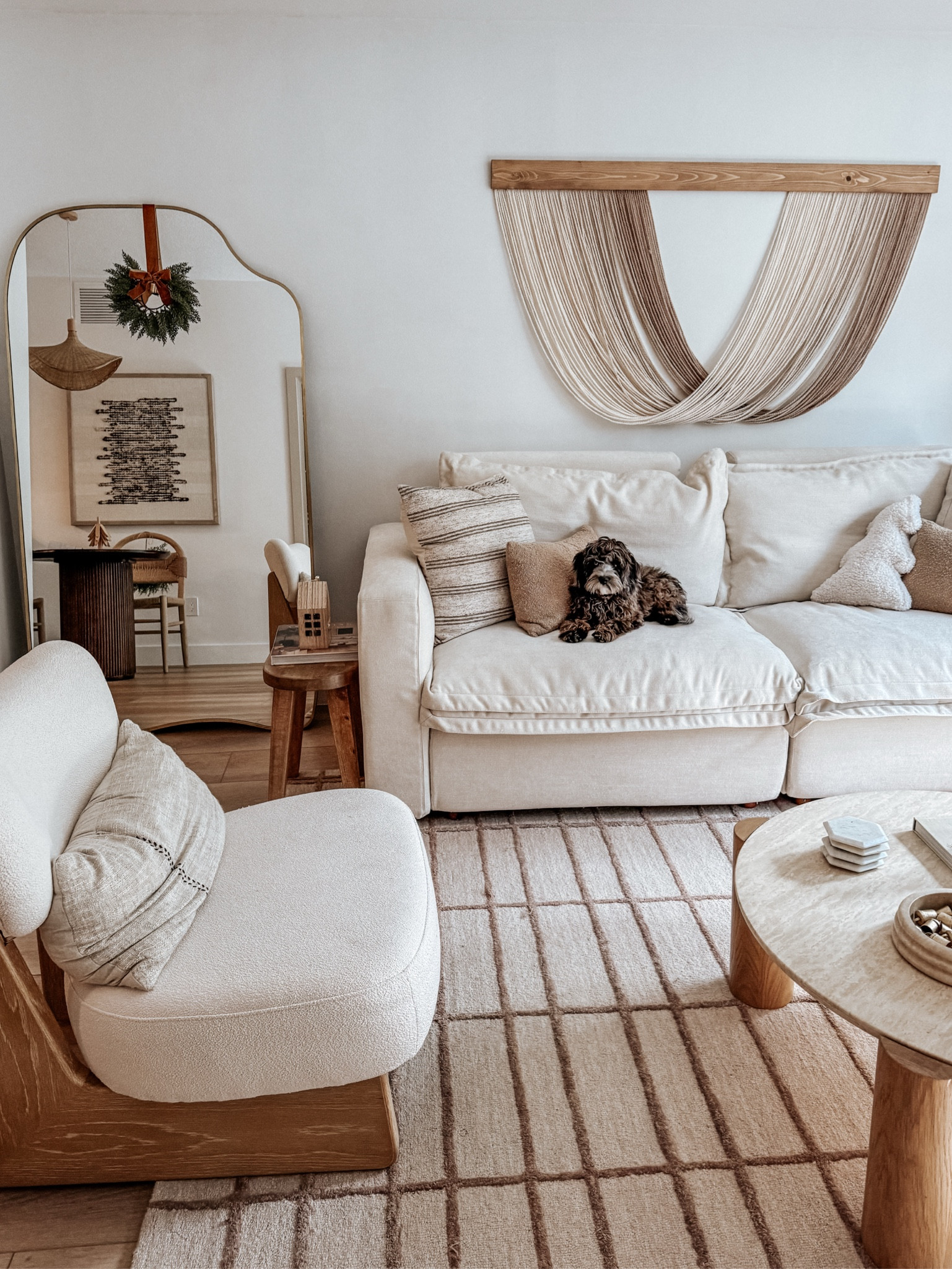 A favorite living room view that is changing slightly today! New wall art coming later today :)

Neutral living room, living room decor, neutral home 

#LTKHome #LTKHoliday #LTKSeasonal