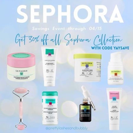 Shop the Sephora Savings event and save big on beauty faves!
Sale goes until 4/15
Beauty insiders use code: YAYSAVE

#LTKbeauty #LTKsalealert #LTKxSephora