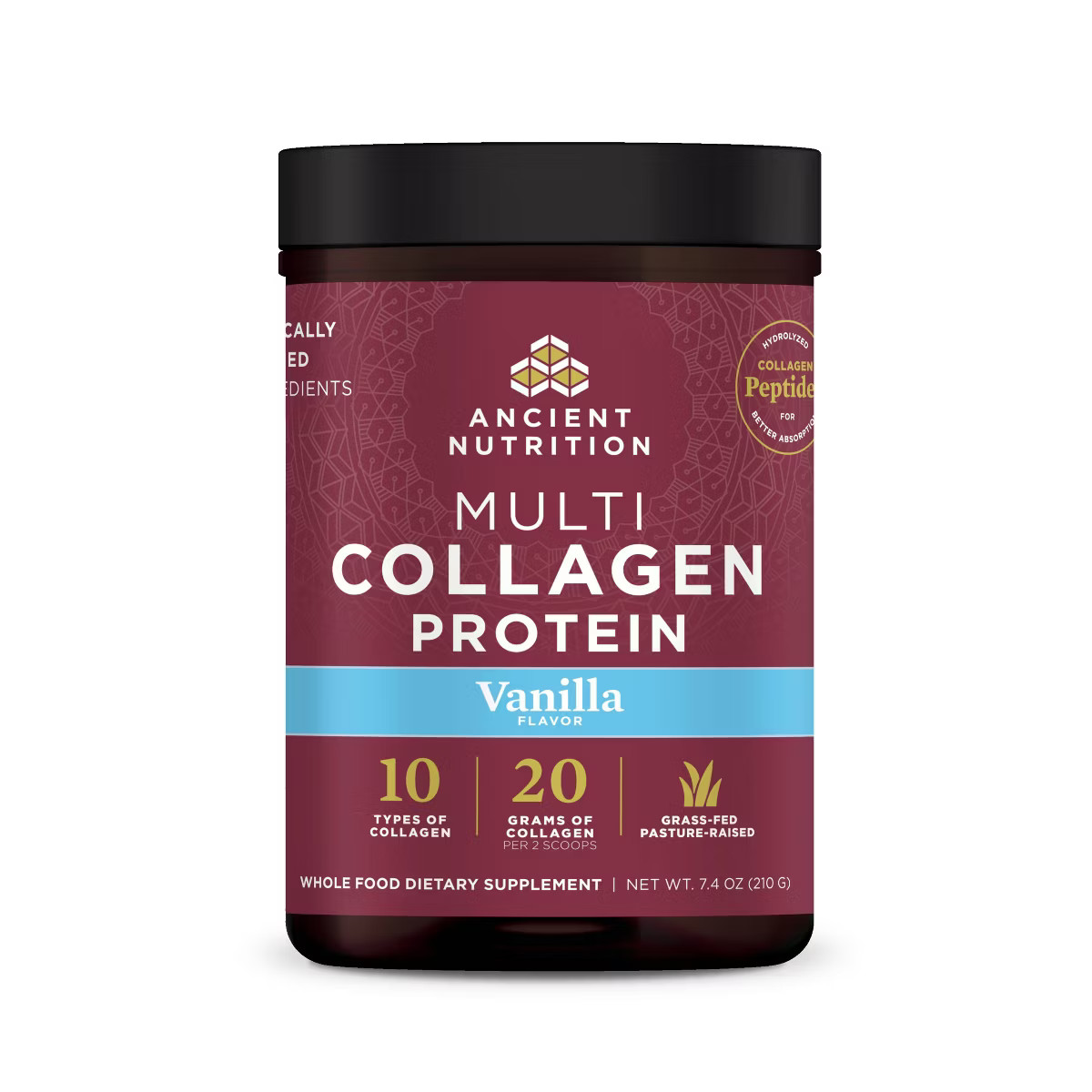 Ancient Nutrition Multi Collagen Protein Powder - Vanilla - 20 Servings | Target