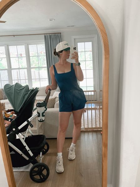 Obsessed with this active romper. Adjustable straps, built in cups that don’t move or fall out, built in spandex with phone pocket. So comfortable and flattering for hot summer days!

#LTKFamily #LTKStyleTip #LTKActive