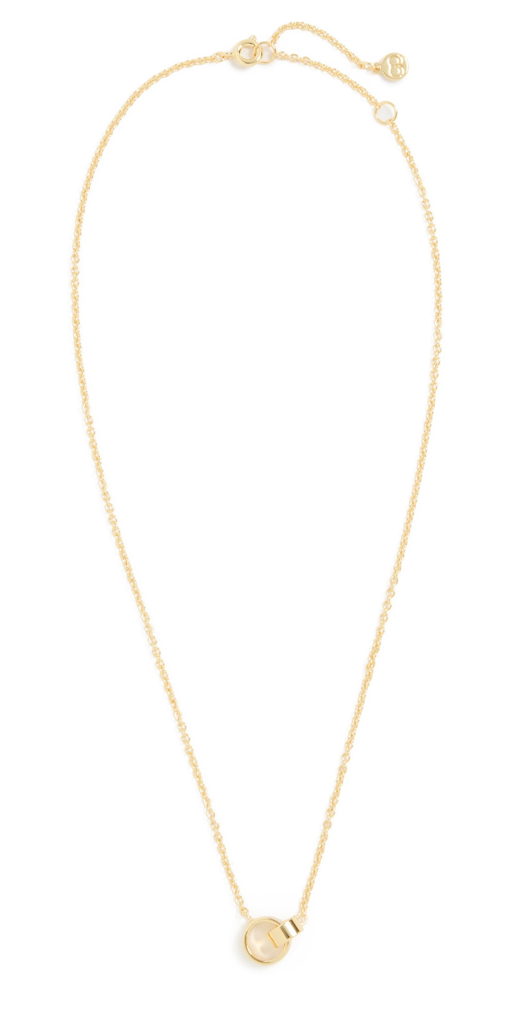 Gorjana Rose Interlocking Necklace Gold One Size | Shopbop