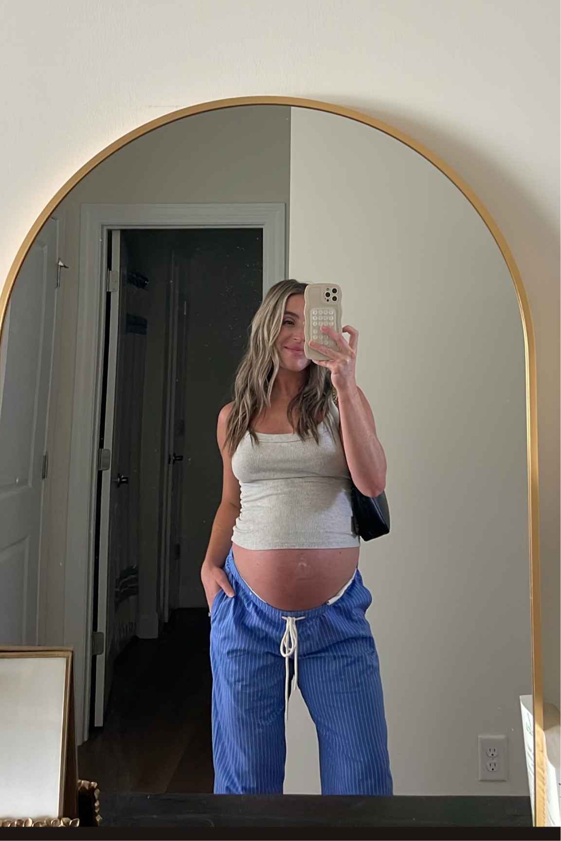 I’m 5’2” in Xxs tank + small pants (up one from XS for pregnancy). I’m 38w pregnant 

#LTKBump