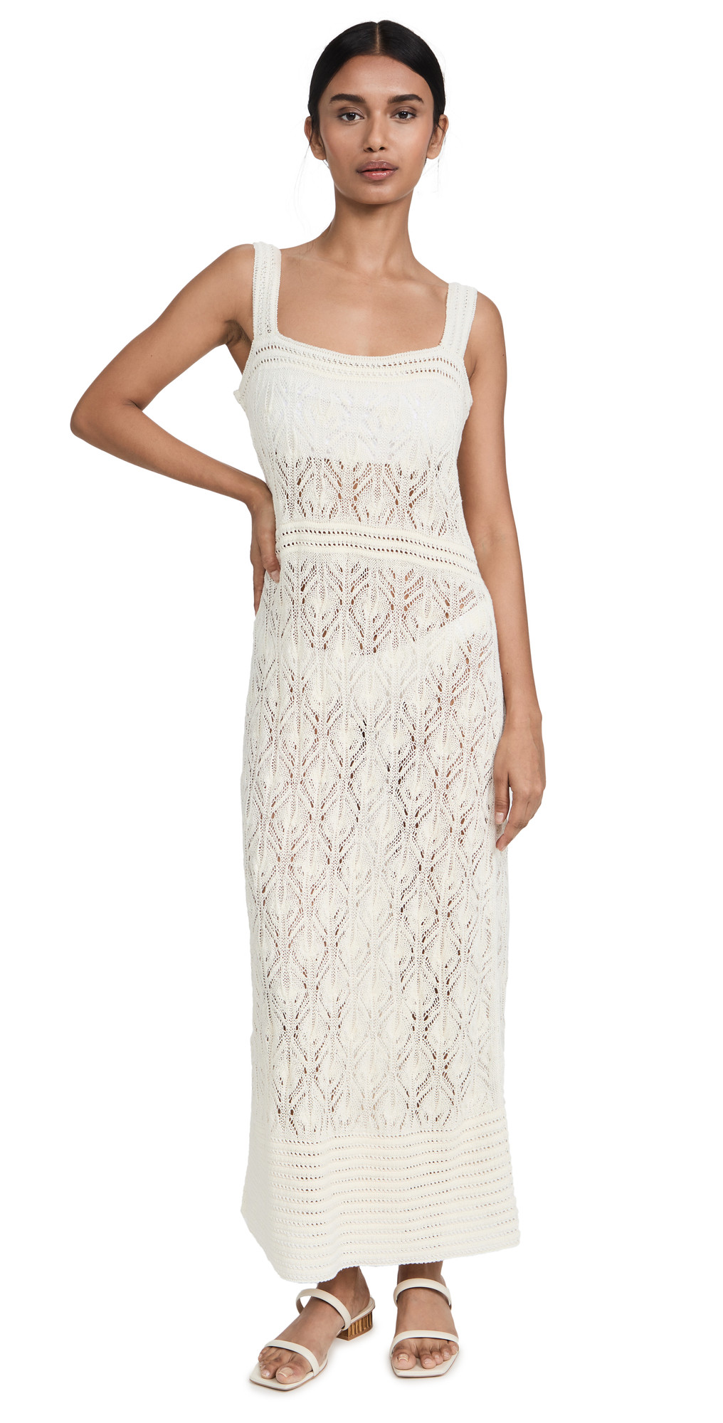 Le Kasha Losange Crochet Dress | Shopbop