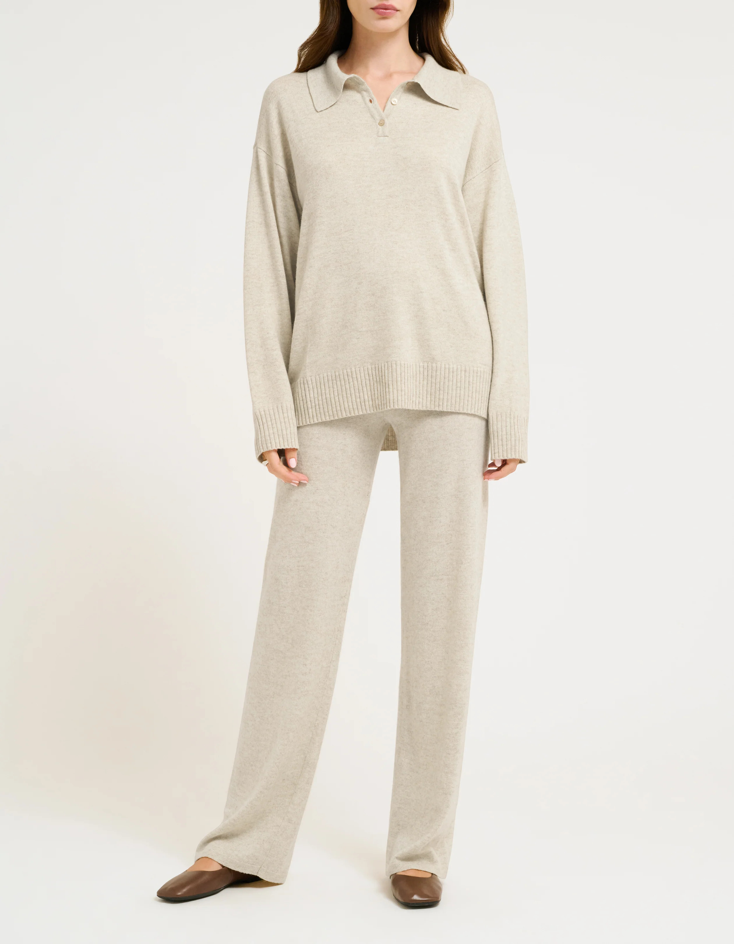 Dune Sweater | Oatmeal Heather | Rumored