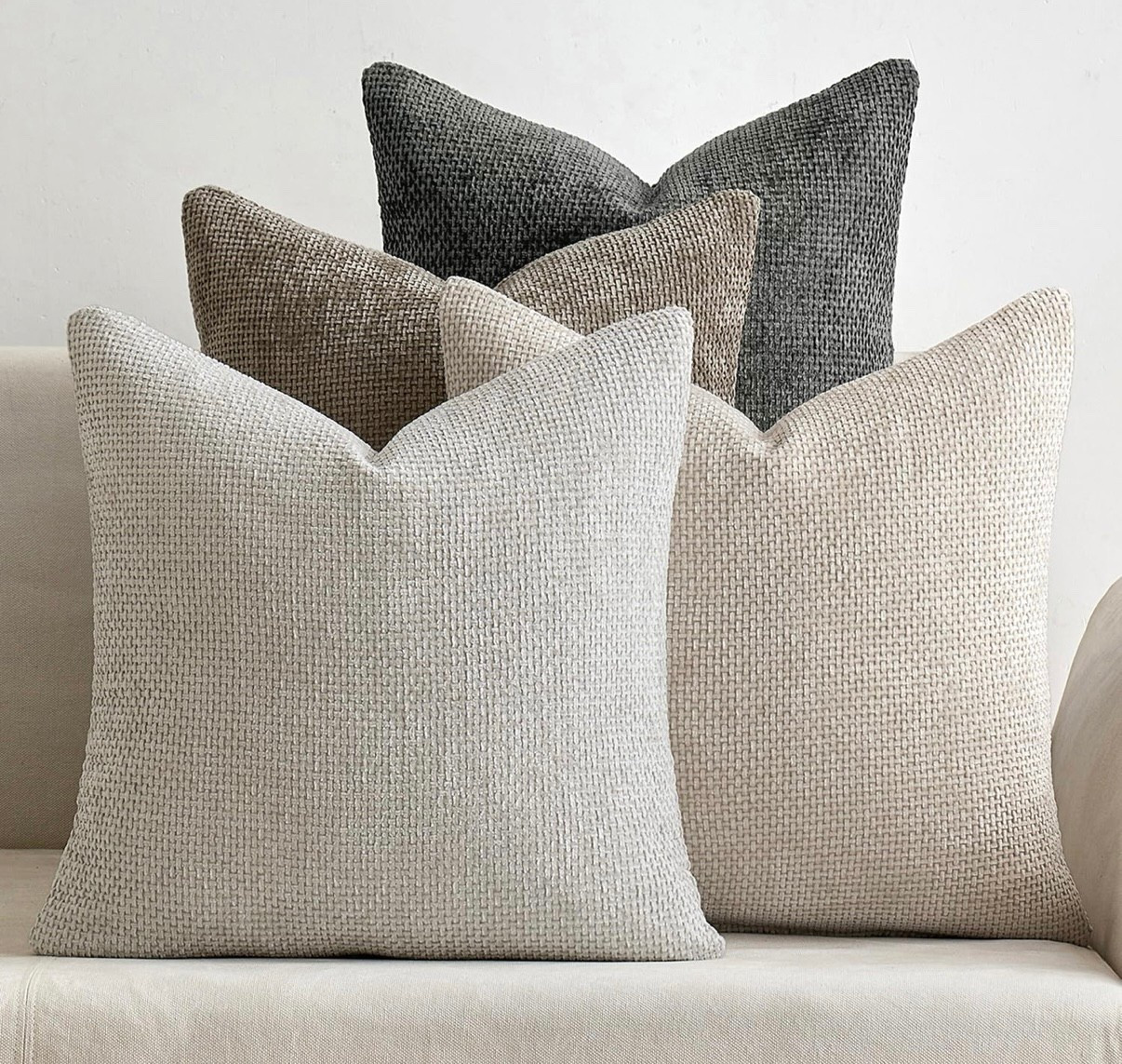 Neutral pillow covers—crazy Prime Day deal! Get 4 for only $16! 🤍
Tons of color and size options available.
Here are the best pillows and pillow covers to check out now:

#LTKStyleTip #LTKHome #LTKSaleAlert