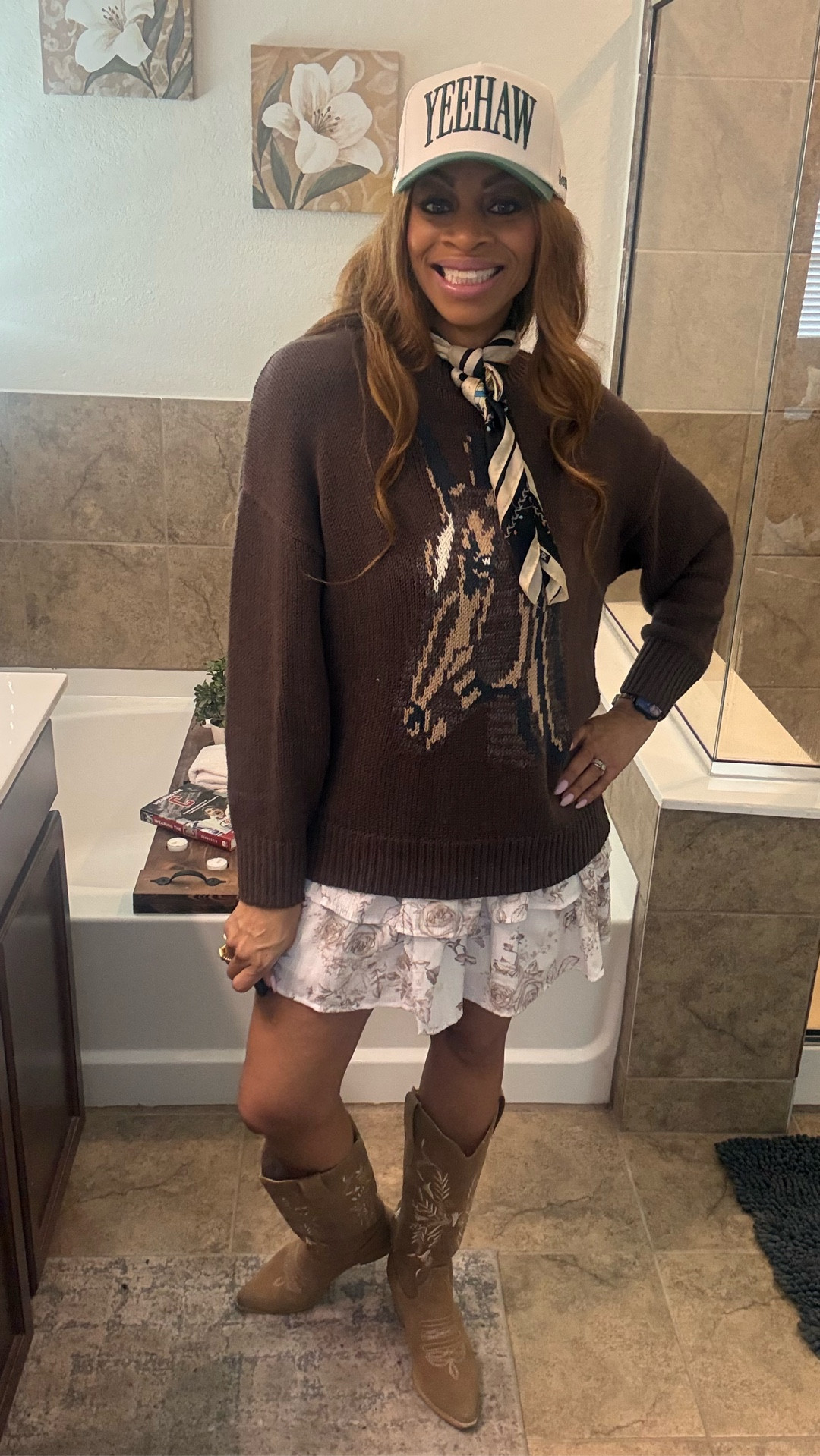 Happy Saturday! ☀️ Get ready with me for a casual lunch with the family — comfy, cute, and perfect for a Hill Country weekend. Sharing all the details so you can recreate this easy daytime look 💛 Tap to shop everything!

#LTKStyleTip #LTKFinds #WeekendStyle #CasualOOTD #MomStyle #EffortlessStyle #SaturdayVibes #SpringStyle #FamilyDay #SouthernStyle

#LTKgrwm #LTKootd #LTKmorningroutine