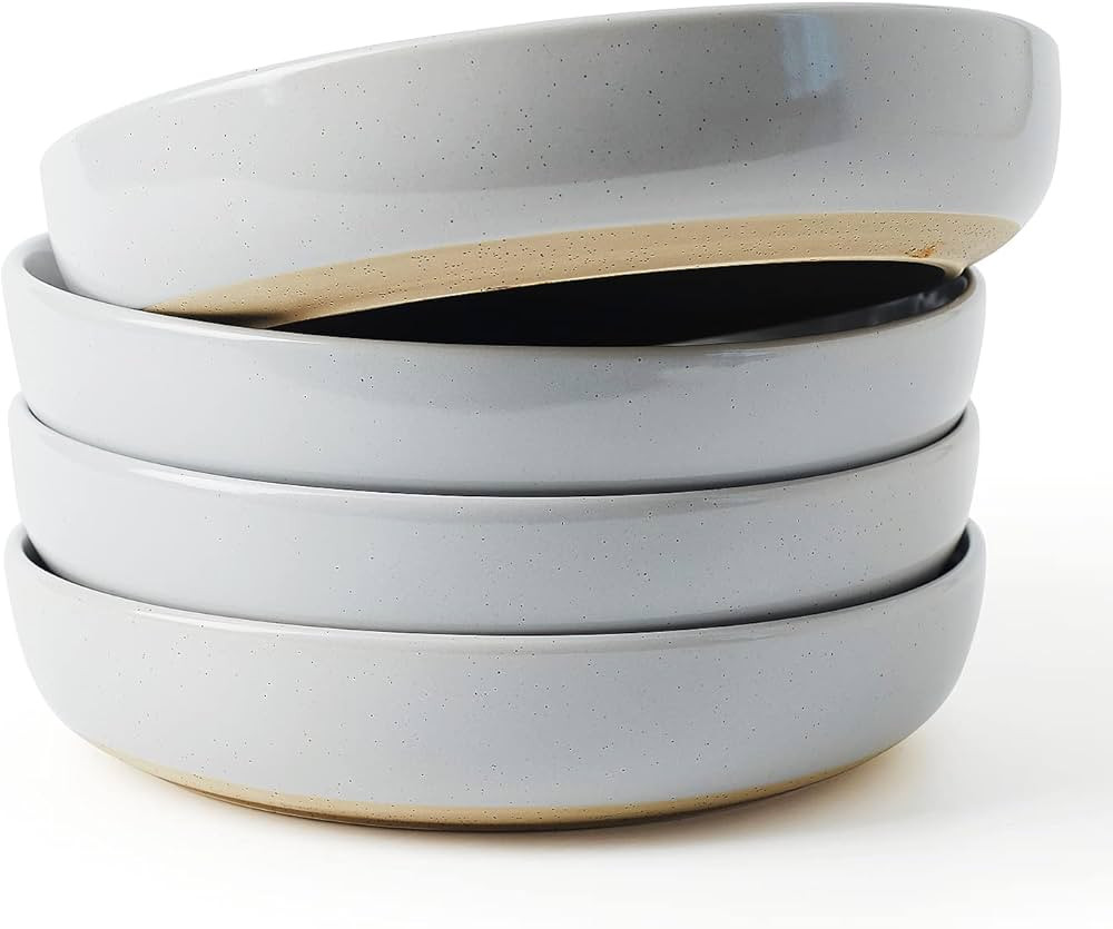 famiware Milkyway 33 oz Bowl Set, Pasta Bowls Set of 4, Salad Bowls Perfect for Your Friend for H... | Amazon (US)