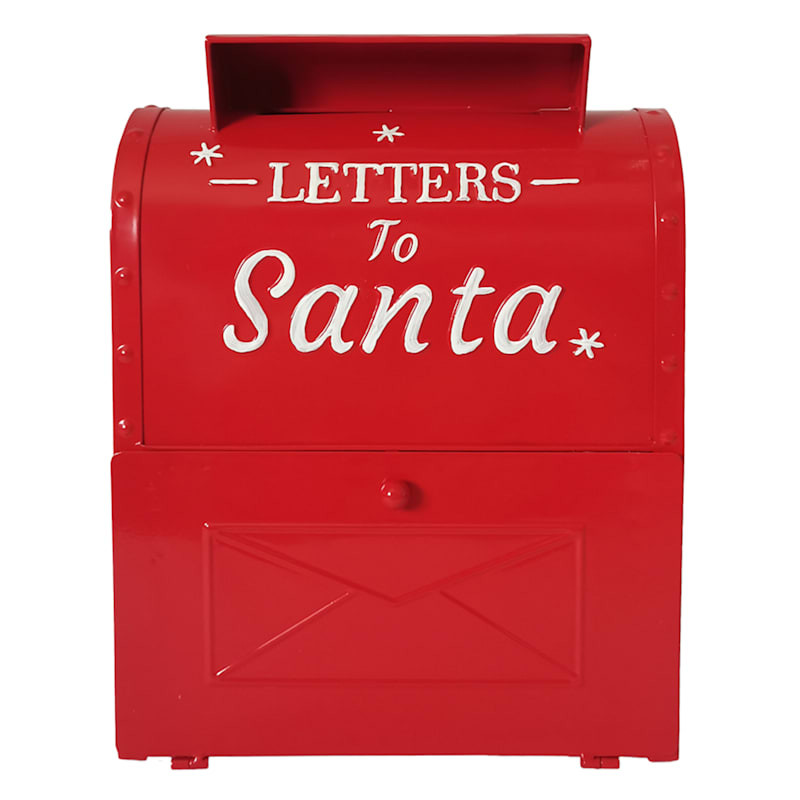 Classic Christmas Letters to Santa Metal Wall Decor, 12x16 | At Home
