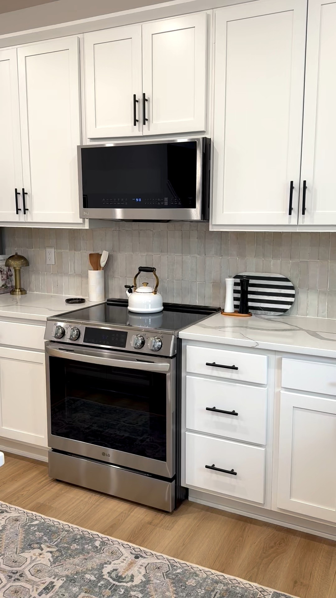 My Le Creuset tea kettle is on sale! I’m really trying to work on having decor in the kitchen that’s functional and pretty. Everything linked is all tried and true! #kitchen #decor #functional #teakettle #marble #cuttingboard 

#LTKSaleAlert #LTKHome