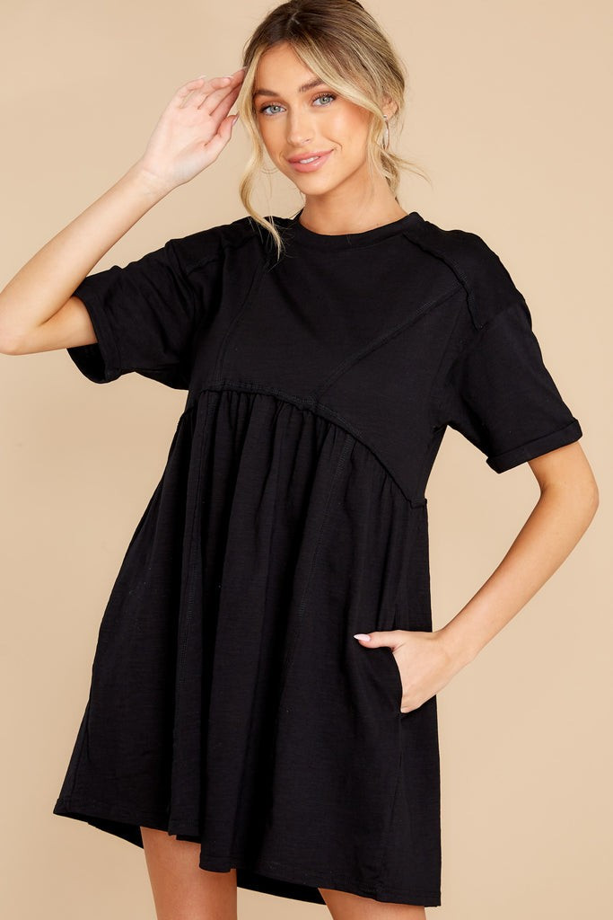 Flirting With Perfect Black Dress | Red Dress 