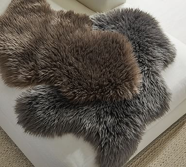 Luxe Faux Fur Hide | Pottery Barn (US)