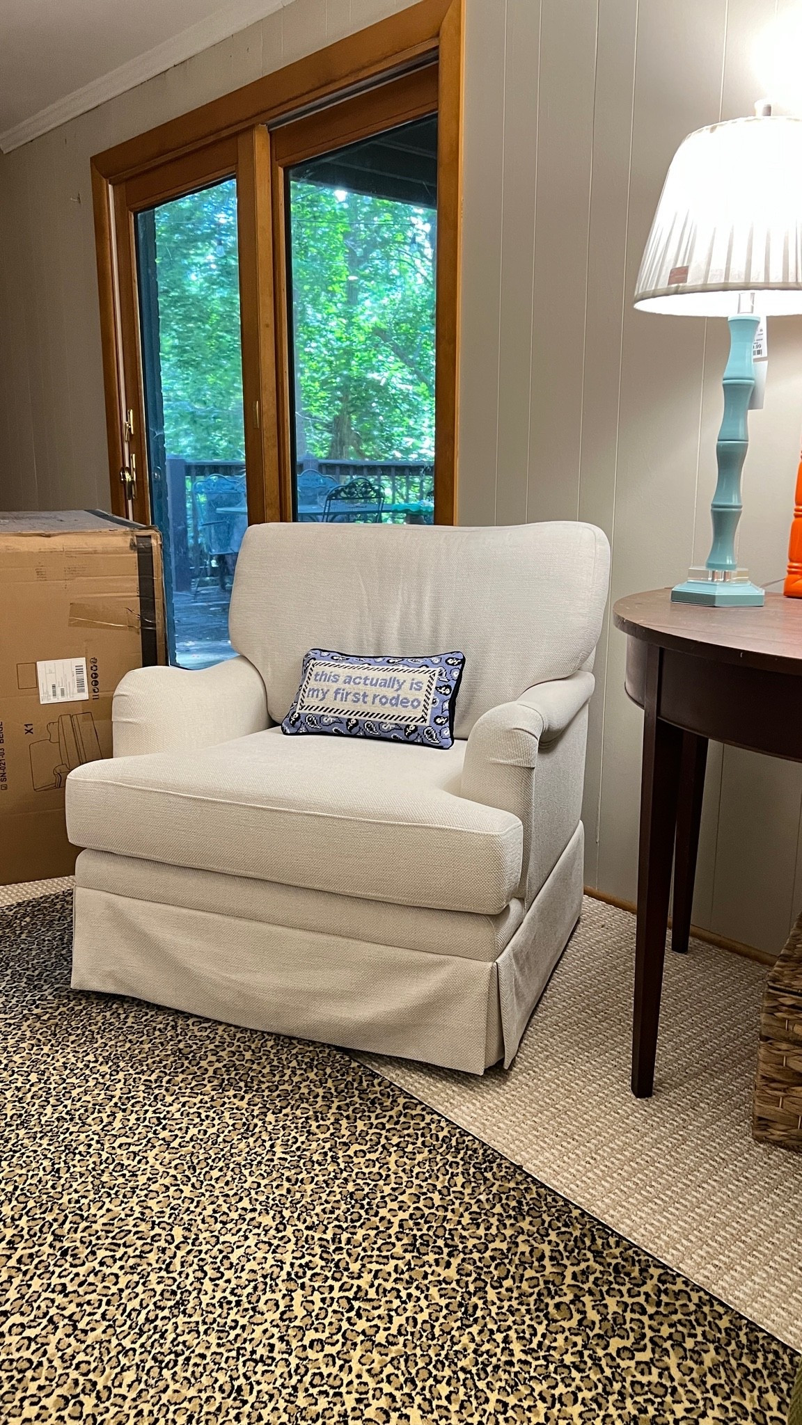 Cannot believe these chairs are Walmart! An incredible bargain for the size, swivel, and beautiful fabric. Will share more details soon!

#LTKHome