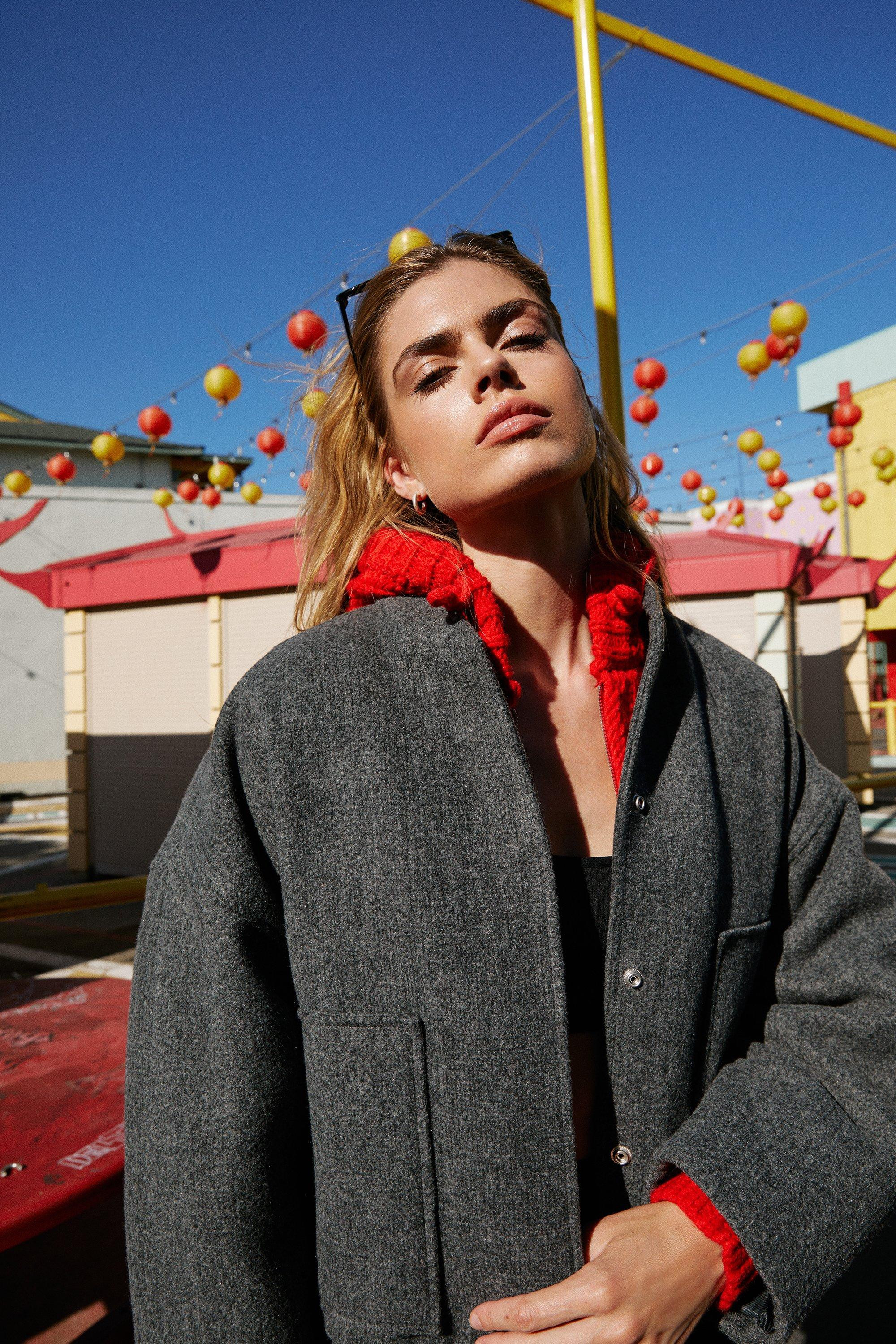 Wool Blend Bomber Jacket | Nasty Gal US