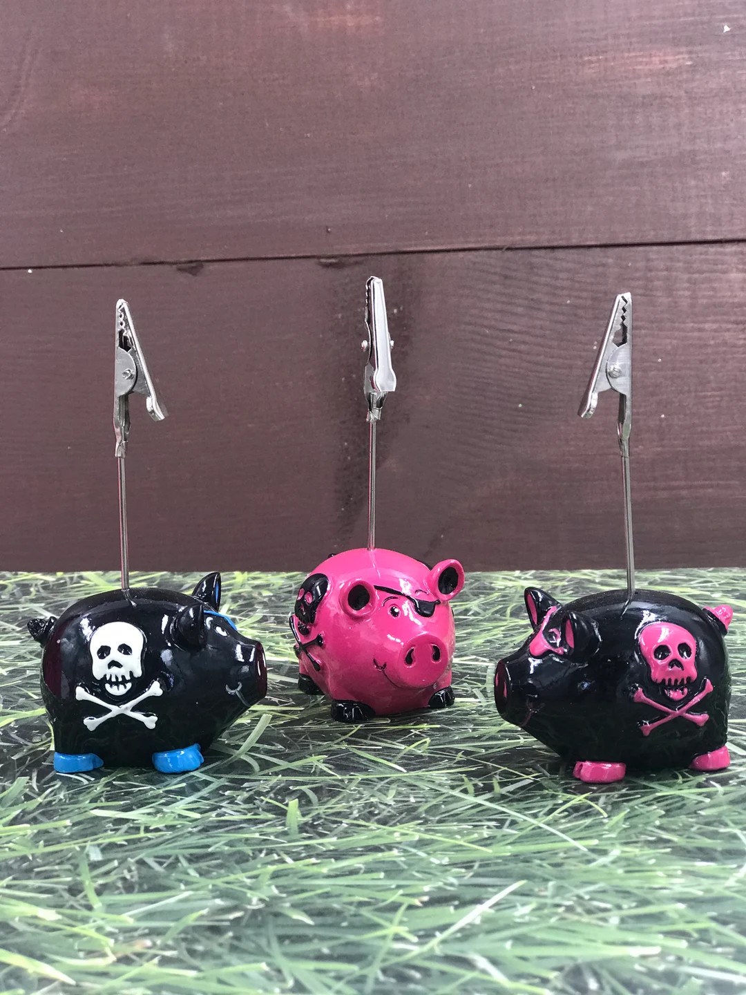 Pirate Pig ticket holder | Etsy (US)