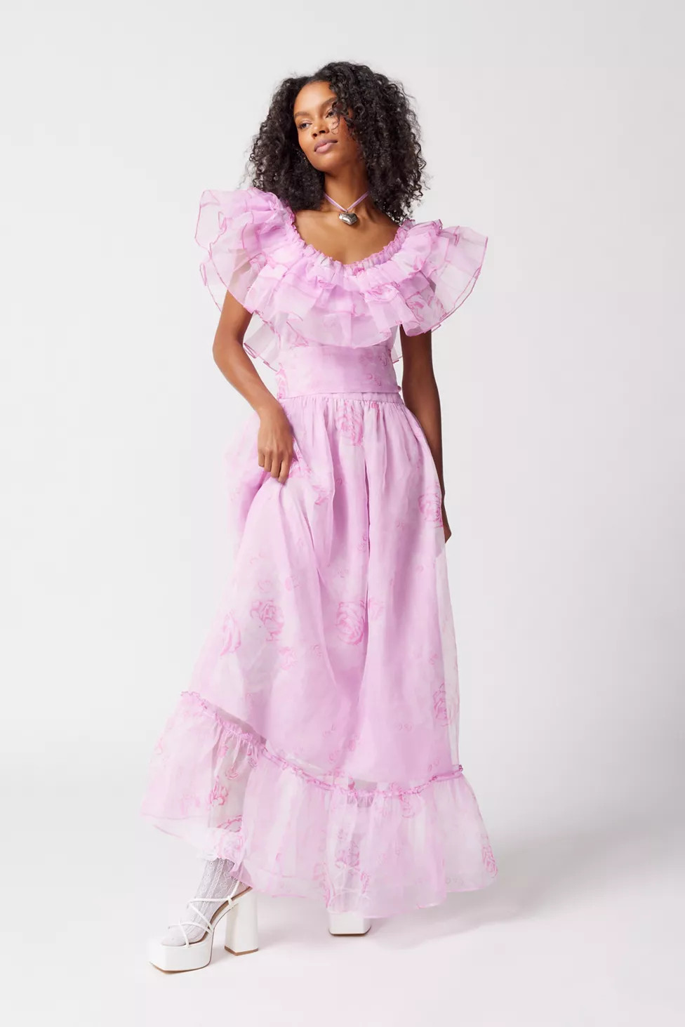 Amy Jane London Aurora Floral Maxi Dress | Urban Outfitters (US and RoW)