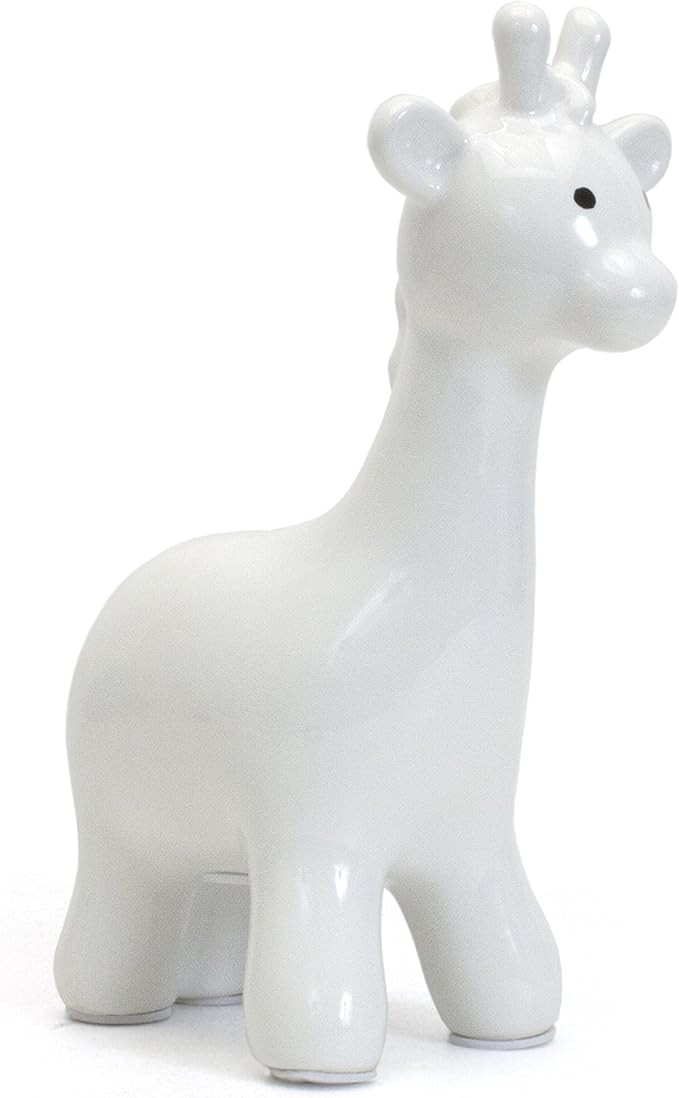 Child to Cherish Ceramic Giraffe Bank, White | Amazon (US)