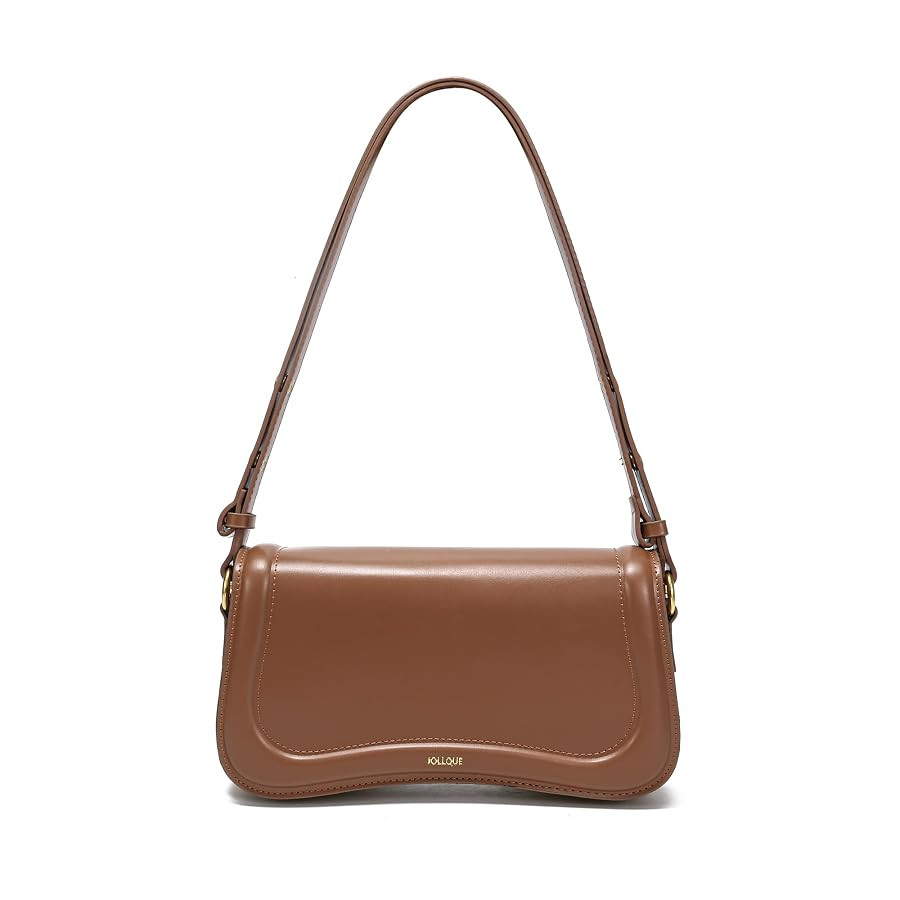 JOLLQUE Crescent Shoulder Bag for Women,Small Leather Dumpling Crossbody Bags,Unique Trendy Desig... | Amazon (US)