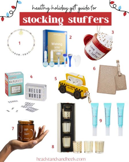 My 2022 healthy holiday gift guides are live on the blog and this one is filled with cute stocking stuffers! 

#LTKunder100 #LTKHoliday #LTKSeasonal