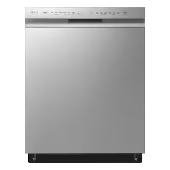 LG 24-in Front Control Built-in Dishwasher With Third Rack ( PrintProof Stainless Steel ) ENERGY ... | Lowe's