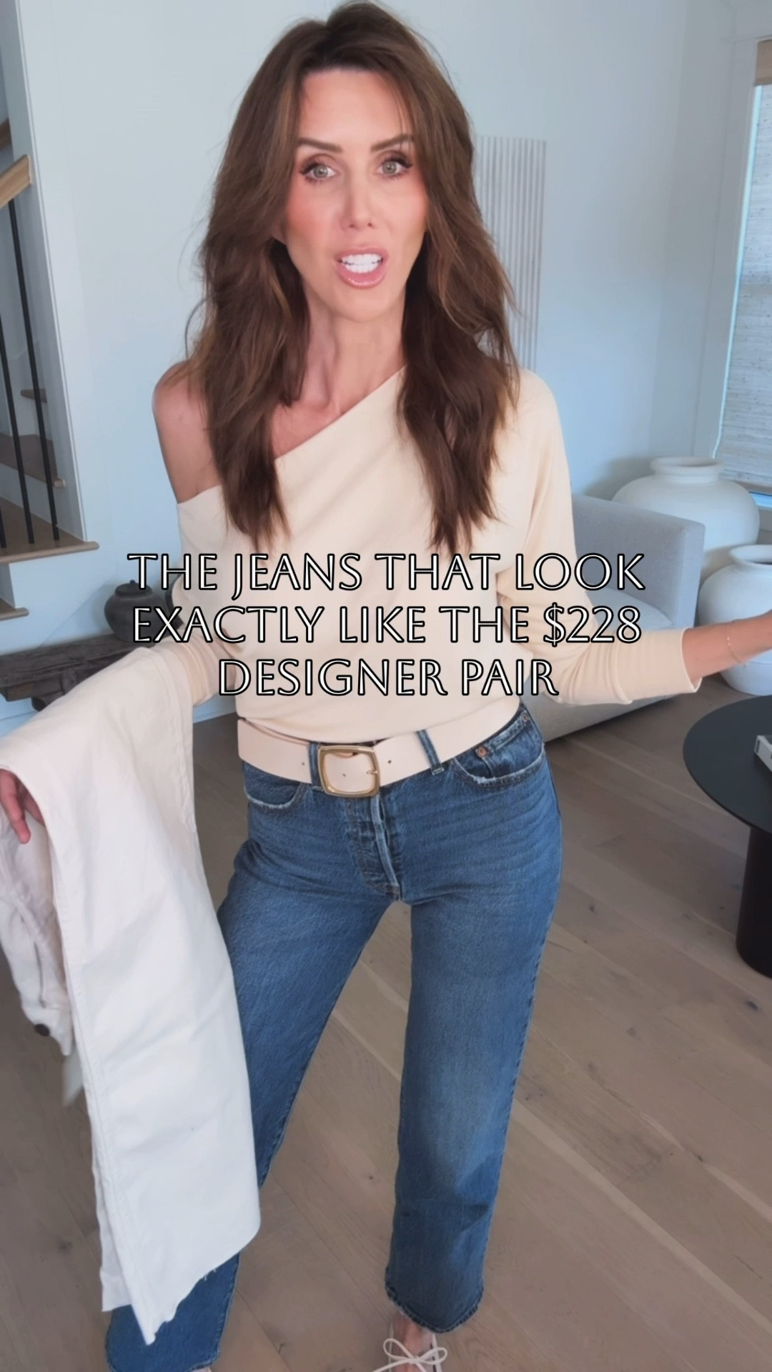 these zara wide leg jeans are so good 

#LTKOver40 #LTKootd