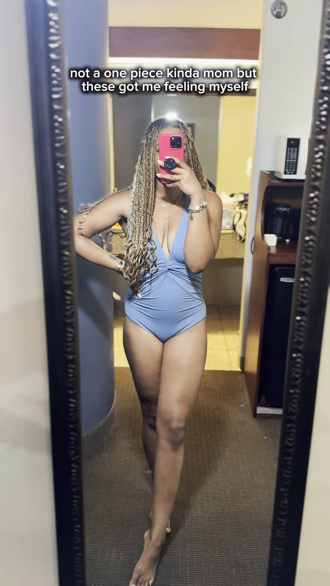 Not a one piece kinda gal but I grabbed these to pair with some shorts on our water park days. ☀️

#onepieceswimsuit 
#momfriendlyswimsuit 
#summerfinds 

#LTKStyleTip #LTKSwim #LTKSummerEdit