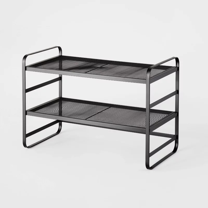 2 Tier Shoe Rack Metal Mesh - Brightroom™ | Target