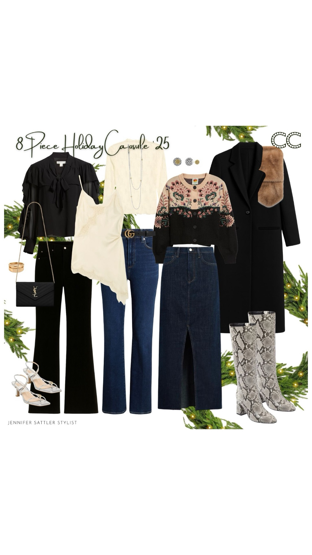 Still looking for something to wear? Here are more outfits than days between now and Christmas.