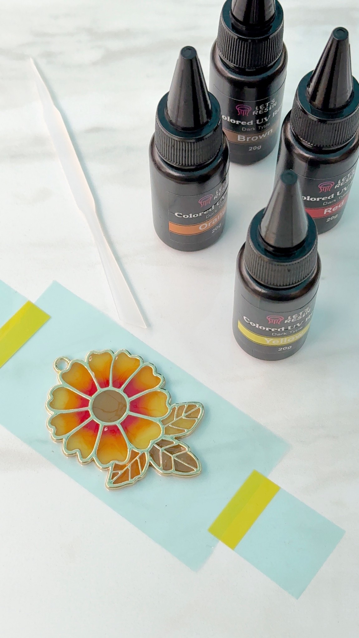 Colored UV resin kit that comes with flower bezels and heart bezels for crafting🌼 Fun DIY craft!

#LTKValentine #LTKBeauty