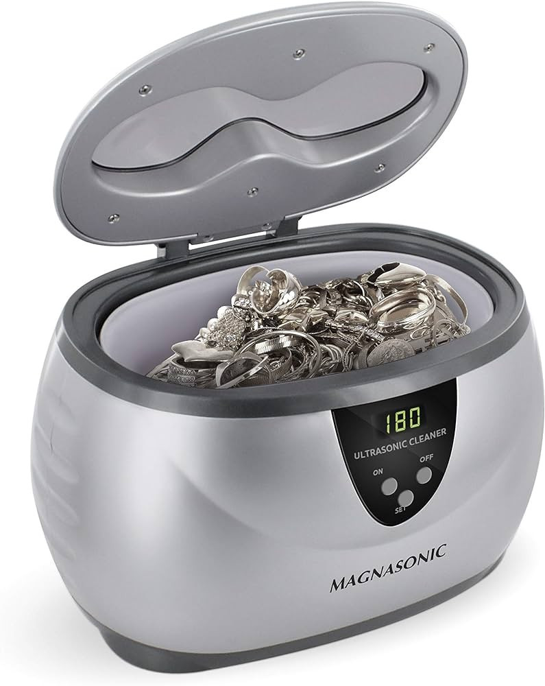 Magnasonic Professional Ultrasonic Jewelry Cleaner with Digital Timer for Eyeglasses, Rings, Coin... | Amazon (US)