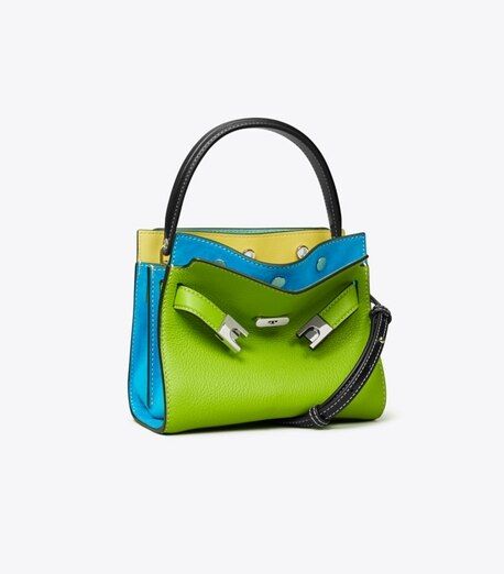 PETITE LEE RADZIWILL PEBBLED DOUBLE BAG | Tory Burch (US)