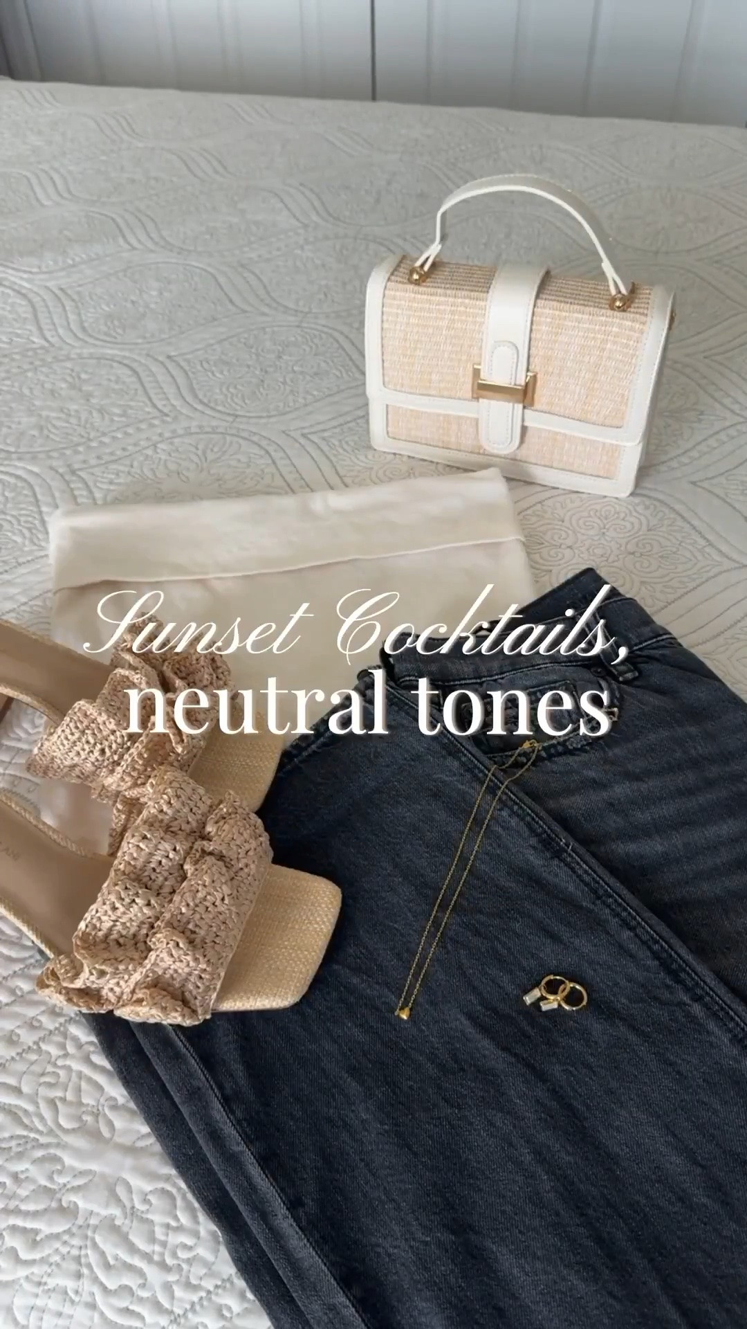 Cream tones, woven textures, and golden hour energy 🤍

Dressed for slow dinners, sunset drinks, and that stay a little longer kind of night 🥂🌴 

Effortless, elevated, and made for date night moments that feel like a getaway 🫶🏼

#DateNightStyle #DinnerAndDrinks #ResortVibes #NeutralAesthetic #EveningOutfit #WovenHeels #GoldJewelry #SummerStyle #EffortlessChic #HappyHourLook #OOTD #StyleInspo

#LTKSeasonal #LTKSaleAlert #LTKMidsize