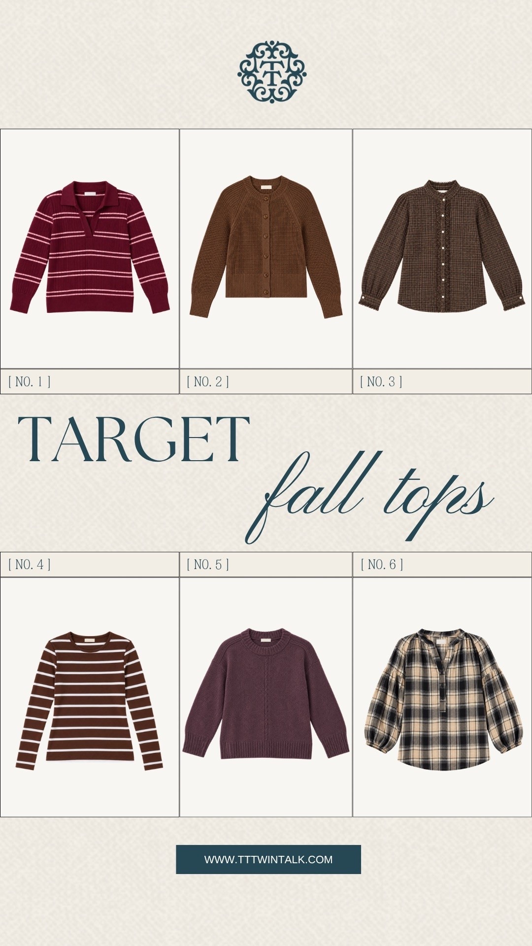 We’re sharing some of our favorite Target fall tops to add to the wardrobe this season. From cozy sweaters to plaid and striped styles, these are easy pieces to wear with jeans, boots, and your favorite fall layers. Which one would you pick?

#LTKSeasonal #LTKOver40 #LTKMidsize
