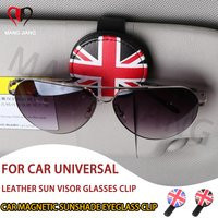 Car Glasses Sun Visor Glasses Clip Eyeglasses Storage Holder Magnetic Bracket Portable Decoration Car Accessories Interior | AliExpress (US)