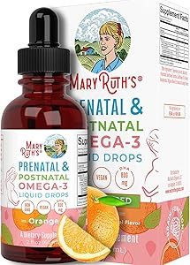 Amazon.com: Prenatal & Postnatal Omega-3 Liquid Drops by MaryRuth's | 800mg DHA & 8mg of EPA Per ... | Amazon (US)