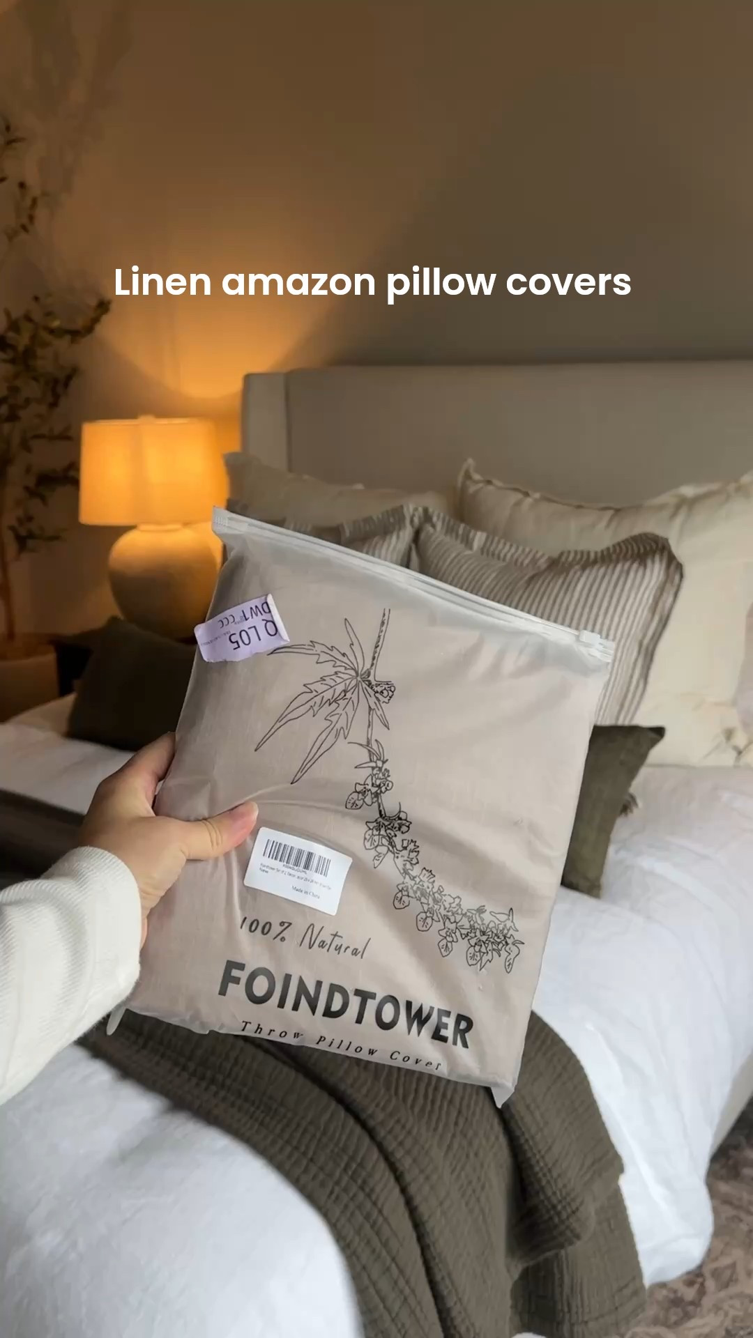 Size 26x26 in dune! Love these linen Amazon pillow covers!! #amazon 

#LTKHome #LTKStyleTip